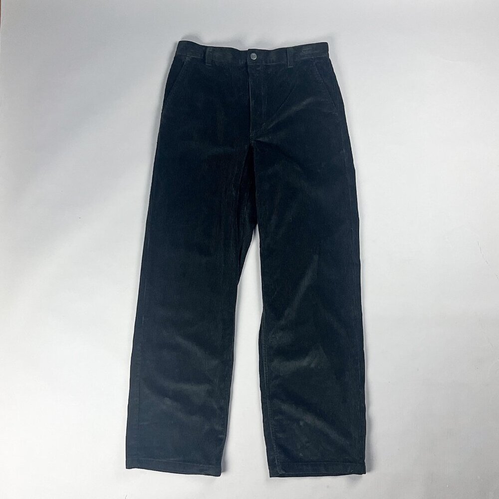 TNA Wide-Leg Corduroy Pants in Black